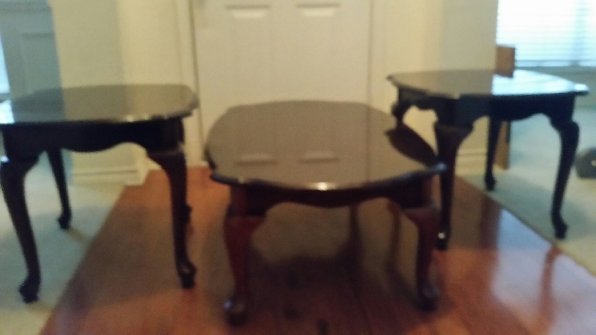 Formal end tables