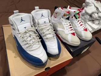 Jordan retro 7 and 12s