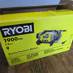Ryobi  1900 PSI 1.2 GPM Cold Water Wheeled Corded Electric Pressure Washer