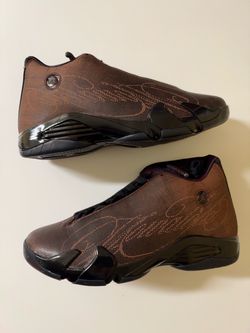 Air Jordan 14 Mowalola Burnt Red