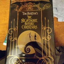 Special Edition Nightmare Before Christmas Vhs