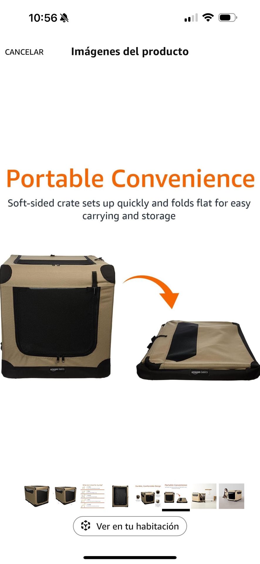 Folding Soft Dog Crate