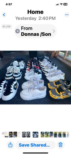 Toddlers 8c tennis shoes