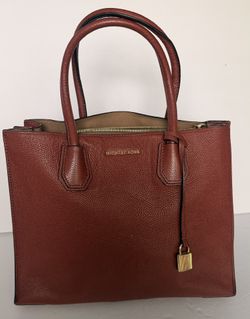 Michael Kors Mercer Bag Mulberry/ Red Brick