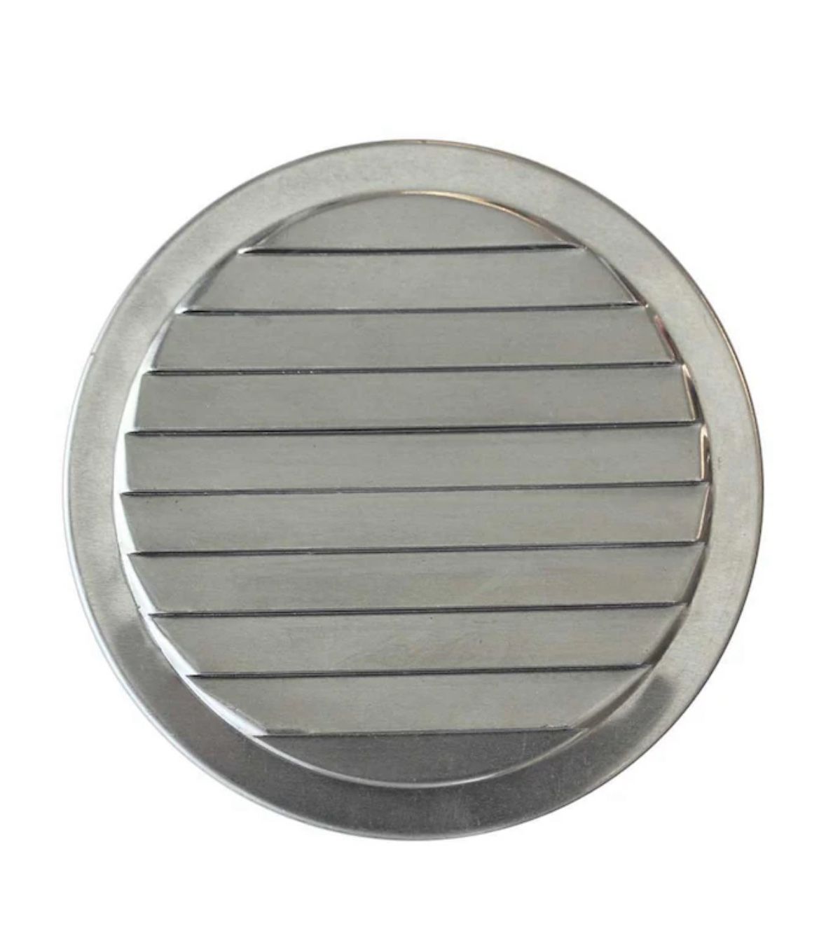 4” Round Aluminum Louvered Vent Cap Exhaust Air Vent Cover Grille (2 pieces)