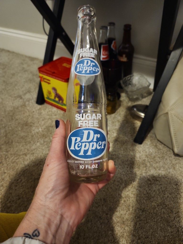 Vintage Dr. Pepper Bottle 