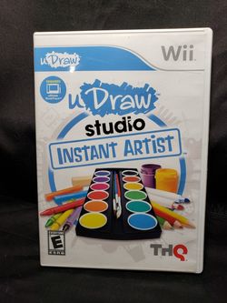 Wii. U Draw Studio Instant Artist
