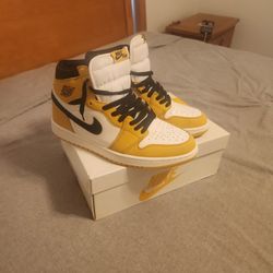 Air Jordan 1's "Yellow Ochre"