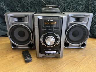 Sony HCD-EC6&P Mini Hi-Fi Stereo System CD AM-FM- 2 speakers + Antenna 