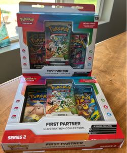 Pokemon TCG First Partners Series 2 Collection Sealed Box