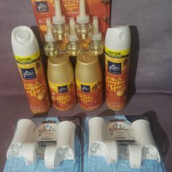 NASHVILLE, GA Pack Of 7 Glade Golden Pumpkin&Spice Limited Edition Home Fragrance Bundle 