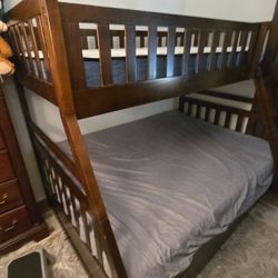 Bunk Bed And Matching Dresser 