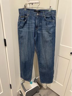 Calvin Klein Jeans Men’s Size 38 Blue Denim 100% Cotton