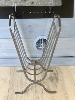 Metal Magazine Rack