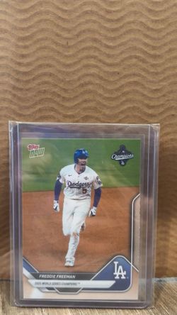 2025 TOPPS NOW Freddie Freeman World Series Champions LA Dodgers #WS-5SP RARe