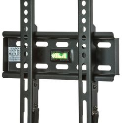 Fixed Wall Mount for 19" to 37" TVs, UL Listed, Holds up to 70 lbs, Black