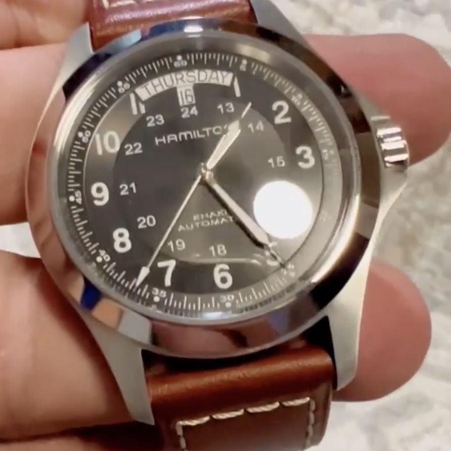 Hamilton Khaki Field Day Date Watch Luxury Designer Watch