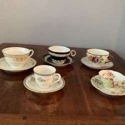 Made In occupied japan Tea Cups And Saucers
