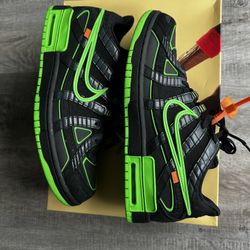 Nike X Off White Rubber Dunk Sz 11.5 Green Strike 