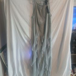 Baby blue dress