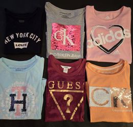Girls T-shirts Size 6/7