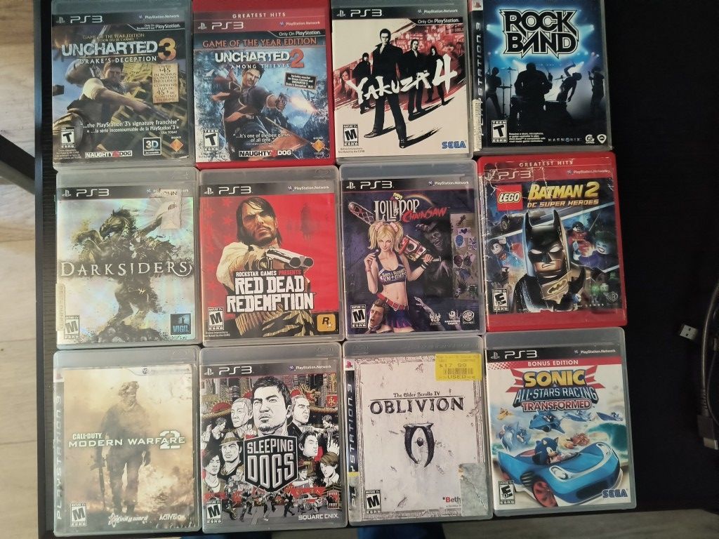 PlayStation 3 Games Bundle