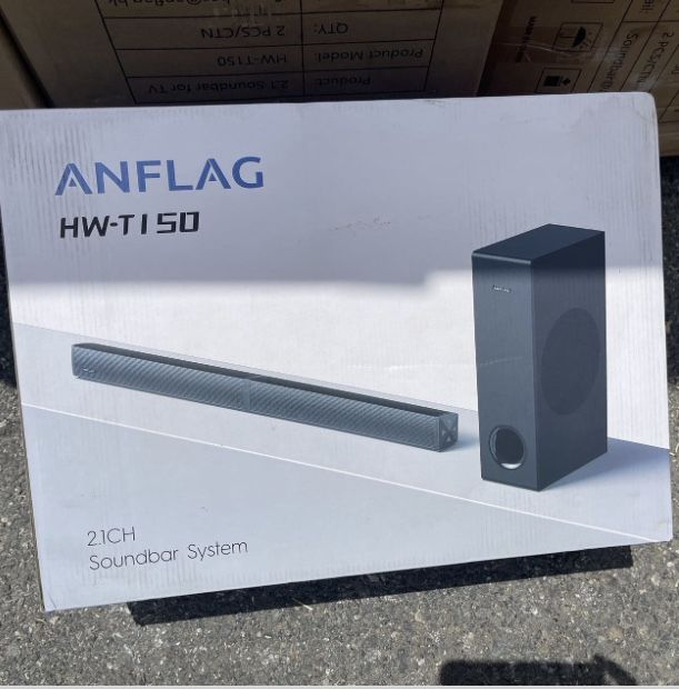 New 2.1 Bluetooth Wireless Wired Tv Sound Bar Speaker With Subwoofer Adjustable Bass Remote HDMI