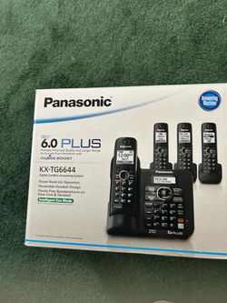 Panasonic KX-TG6644 Cordless Phone System