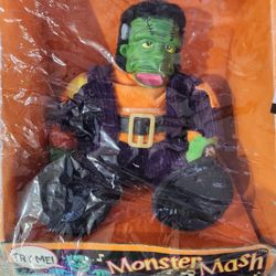 Monster Mash Singing Frankenstein Vintage DOLL from The 90's