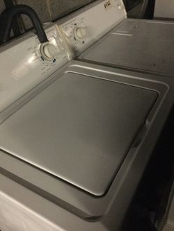 Roper washer and dryer set/ one year warranty/ delivery and installation are available