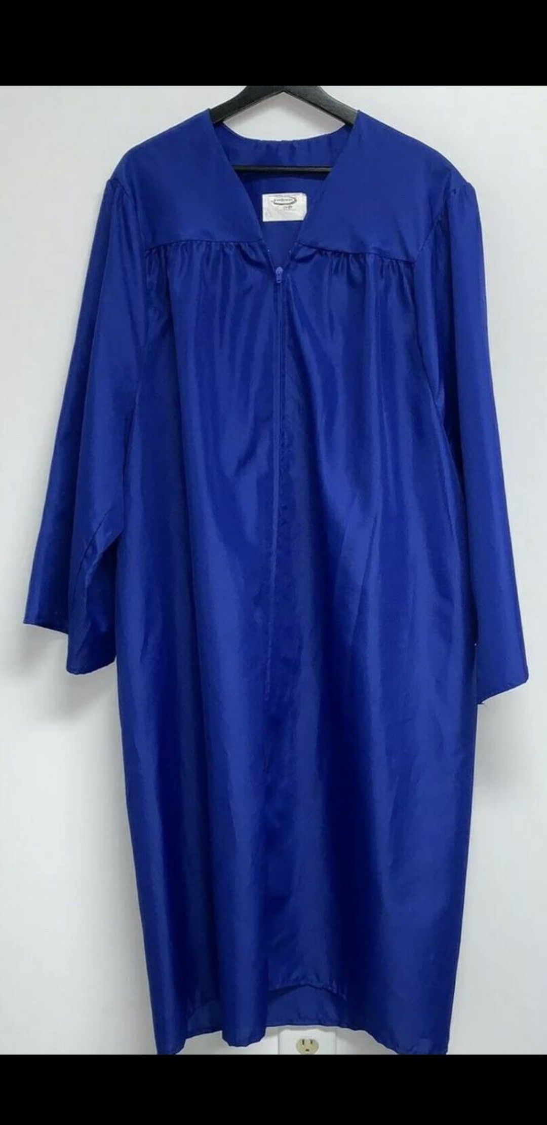 Royal Blue Graduation Cap & Gown Set