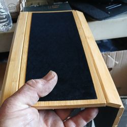 New In Box Pair Of Bamboo Couch Armchair Covers With No Skid Top 20 For The Pair