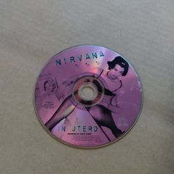 In Utero by Nirvana (US) (CD, Sep-1993, Geffen) Disc Only