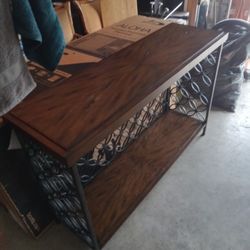 Console Door Way Table