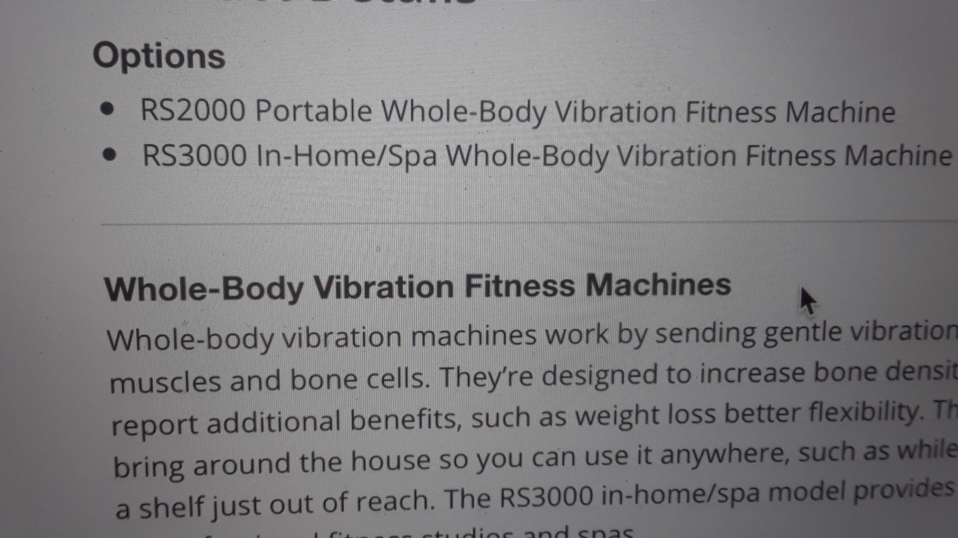 Work out Fitness (rock solid)RS 3000