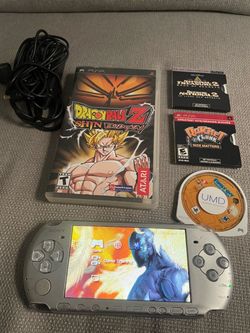 PSP Silver With Games & 1 Movie