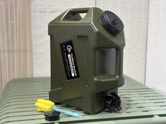 NEW! COOZMENT 5-Gallon Portable Water Container – Army Green