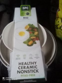 Ceramic pans 3pc