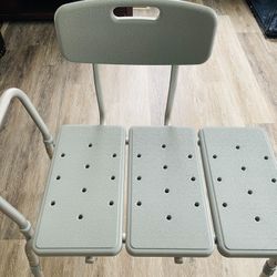 Shower Transfer Bench for Elderly or Disabled