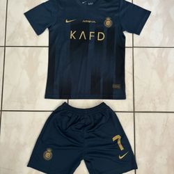 Cristiano Ronaldo Al-Nassr 3rd Kit Size 10 Years Old