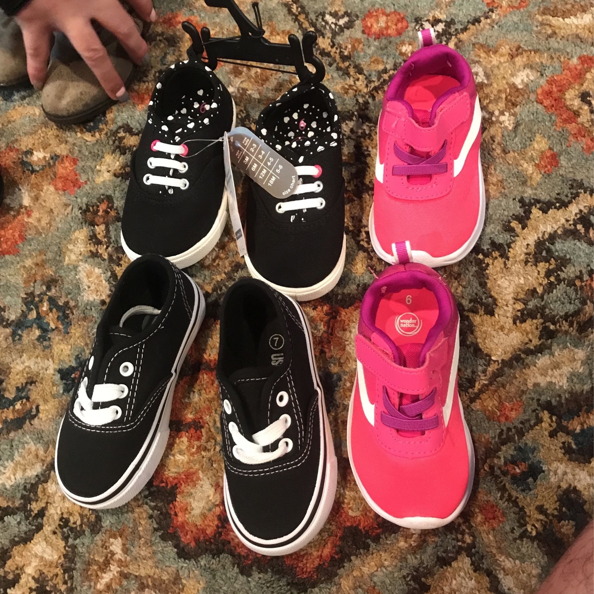 Girls Shoes Size 6 & 7 Toddler