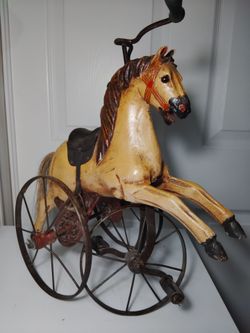 ANTIQUE HORSE TRICYCLE
