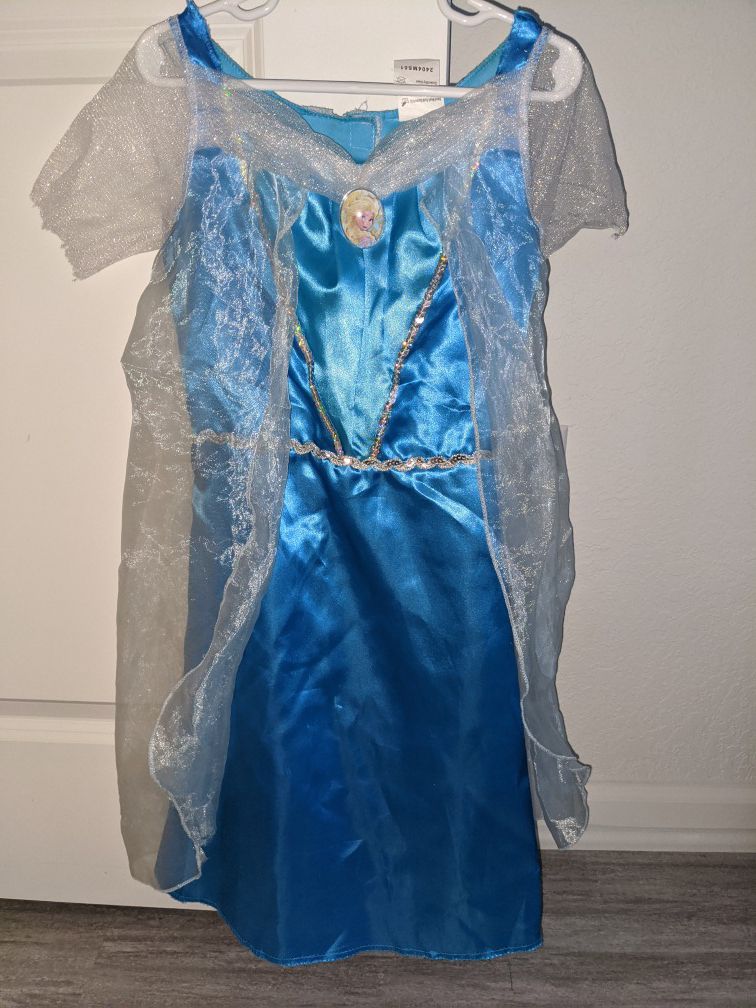 Elsa frozen disney dress costume
