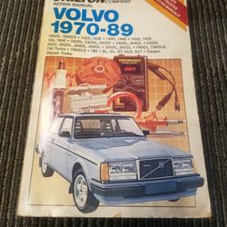 Chilton's Repair Manual Volvo 1(contact info removed)