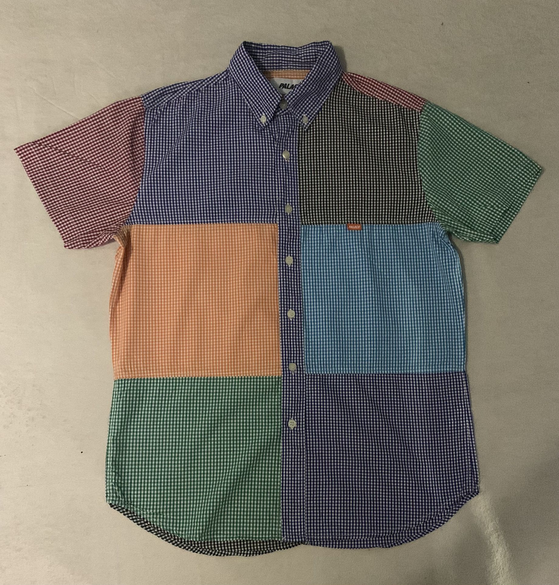 Rare Palace Block-Ham Short Sleeve Shirt Multi Size Small 2017