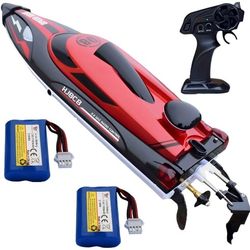 14 inch RC Boat High Speed Remote Control Boat for Kids and Adults, 2.4GHz Outdoor Water Toy 23 + MPH Race Boat for Pool Lake & Great River