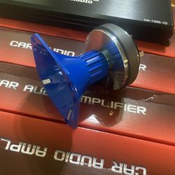 New Kong Audio Tweeter Horn Driver + Aluminum Lens $40 Each 