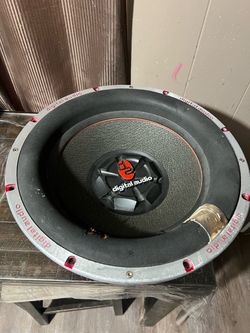 Digital audio 15inch sub