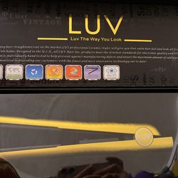 Luv hair straightener