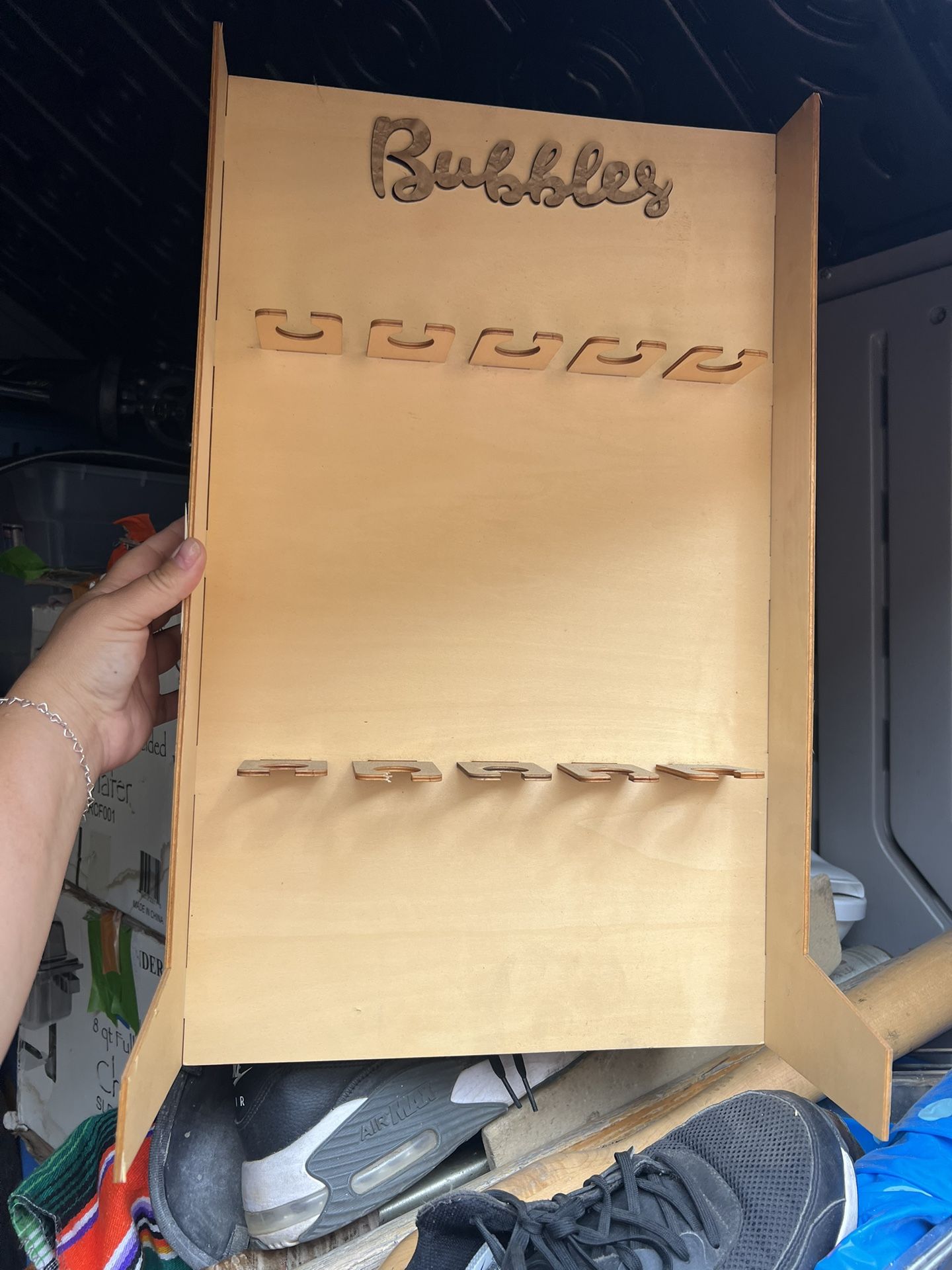 Champagne rack